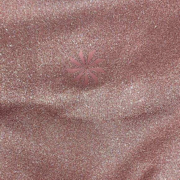 Athleta Leggings with Beautiful Copper Sheen - Size S - Picture 4 of 12